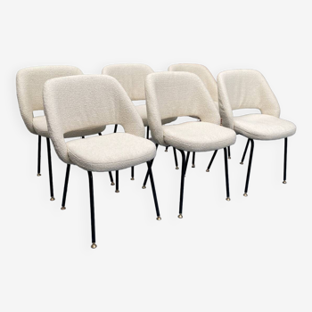 Set of 6 conference chairs