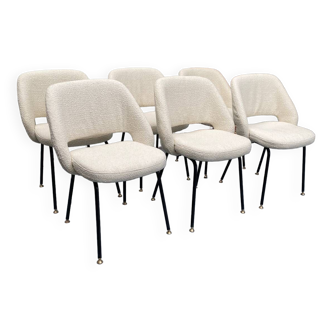 Serie de 6 chaises conference