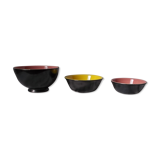 Set of 3 vintage bowls