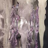 Applique de cristal. Italie, années 1970.