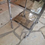 Vintage wheeled dessert table