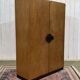 1950s Art Deco armoire in okoumé veneer