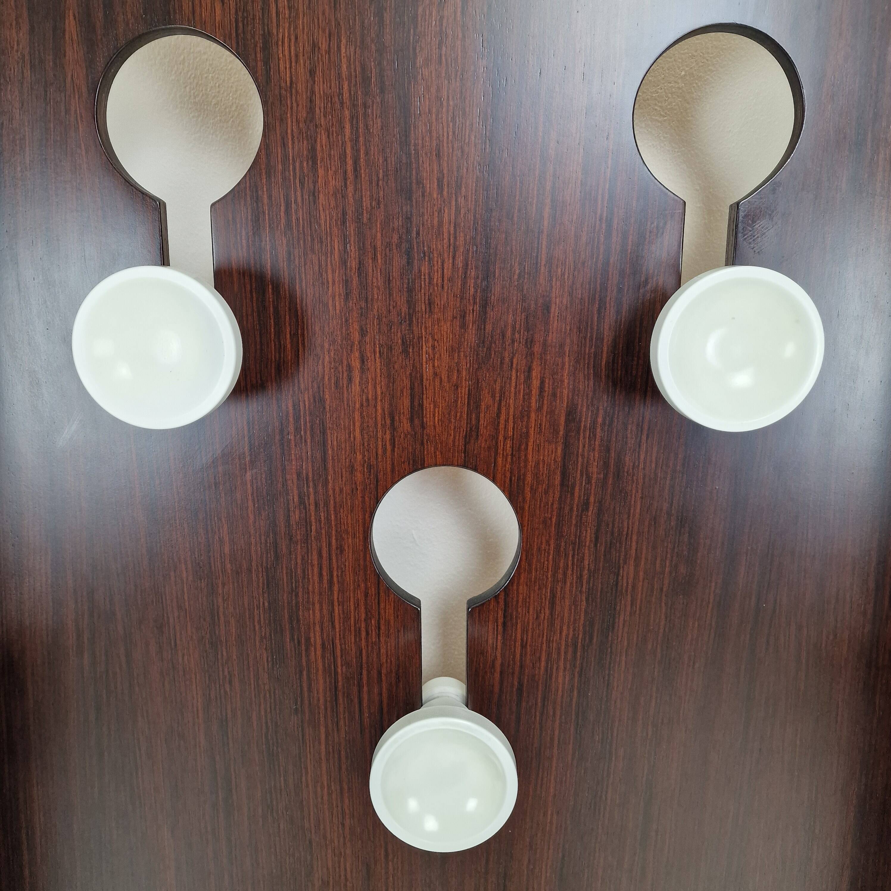 Italian Teak Coat Rack by Carlo de Carli for Fiarm, 1960s