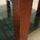 Glass table, Italian design, 1970s, production: Italy