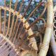 Vintage rattan lounge