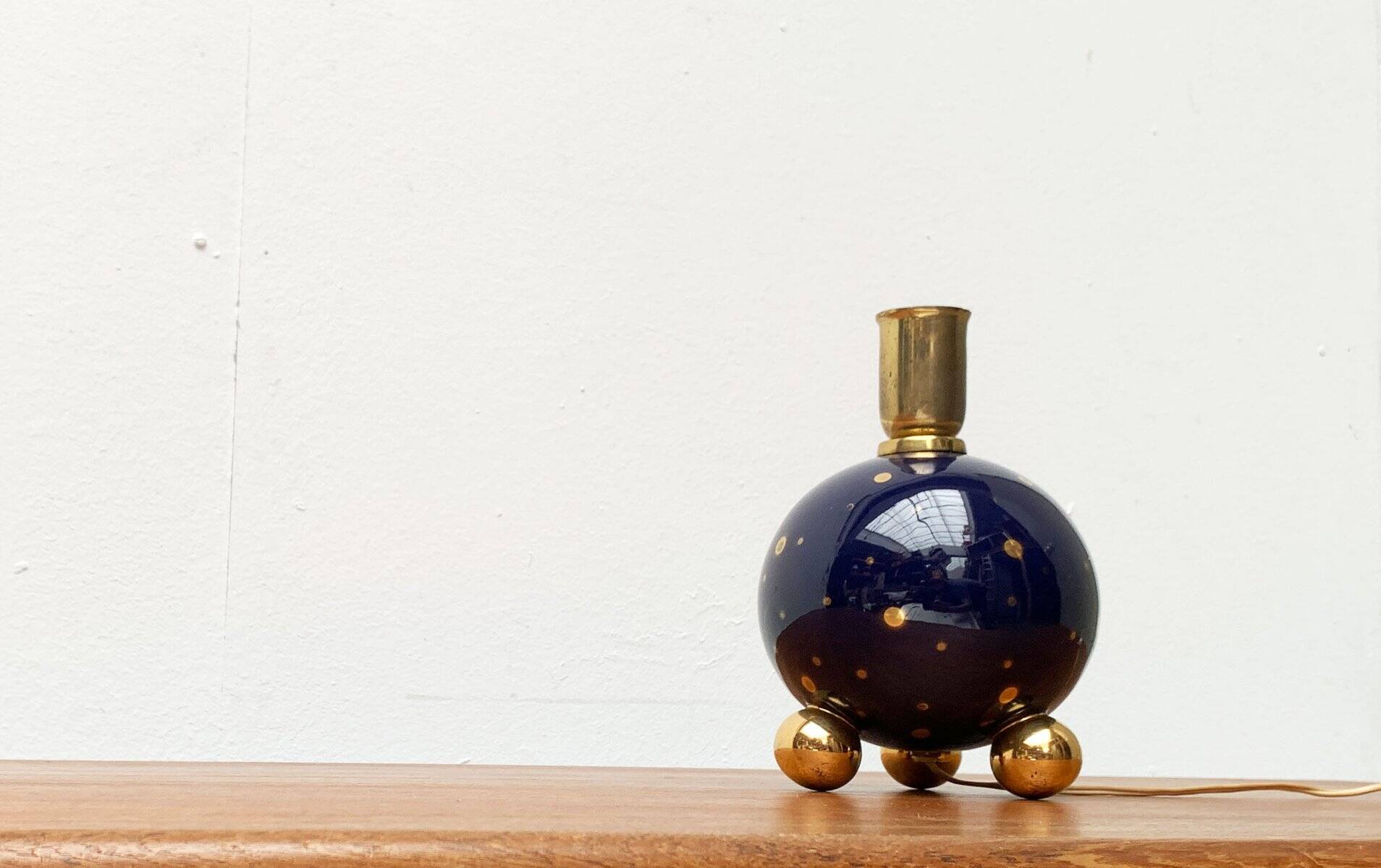 Italian table lamp from the mid-century, 1950s.
