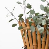 Bamboo/rattan plant holder