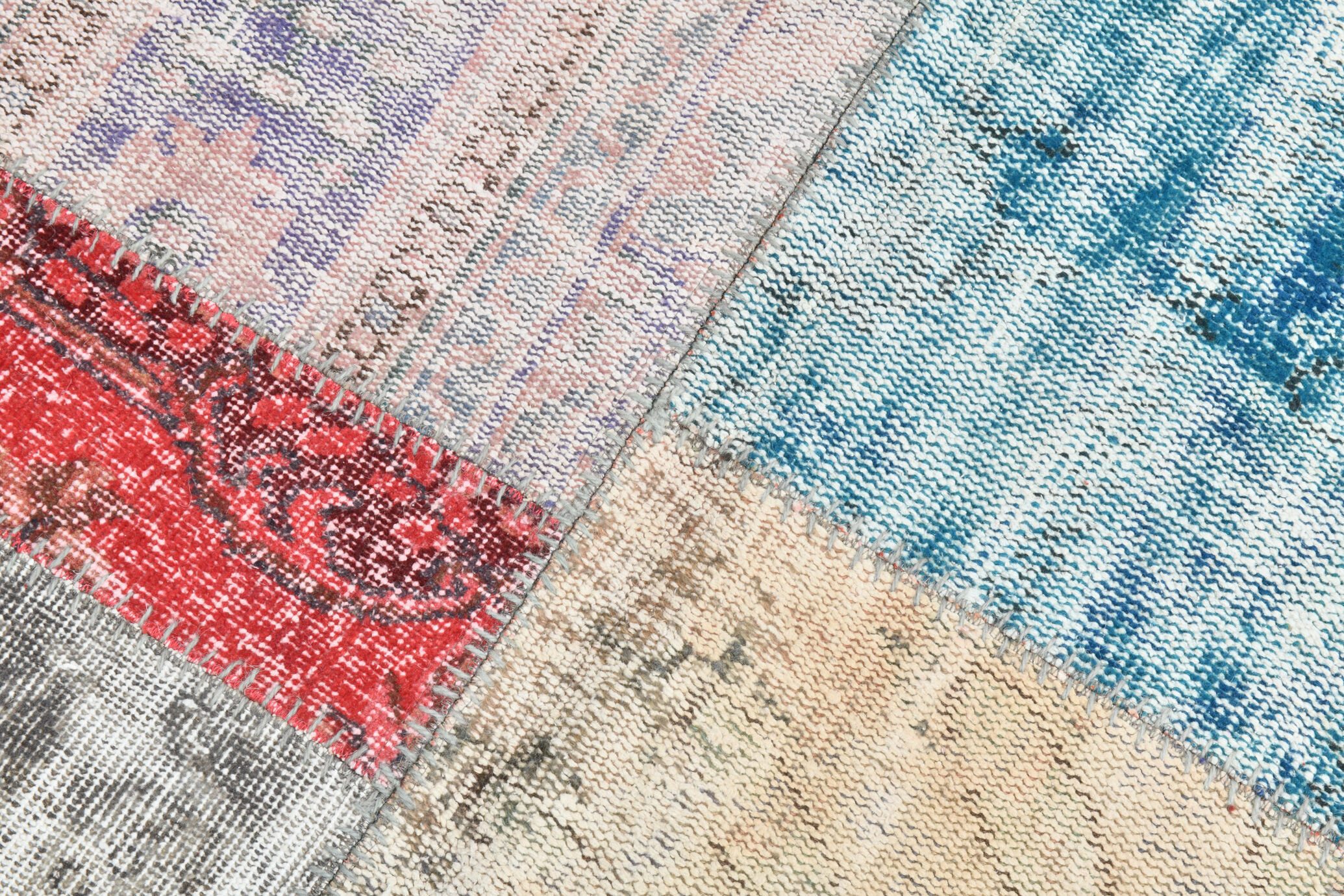 Puzle style vintage rug 354x255cm