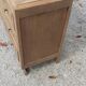 Chest of drawers 3 drawers art deco wood raw