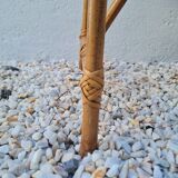 Vintage rattan bedside