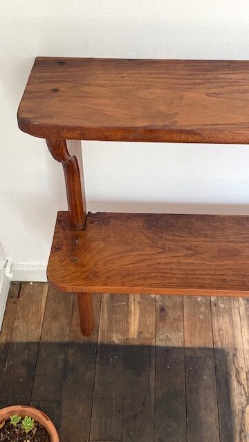 VINTAGE Solid Oak SHELF