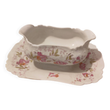 Sauceboat with sealed saucer