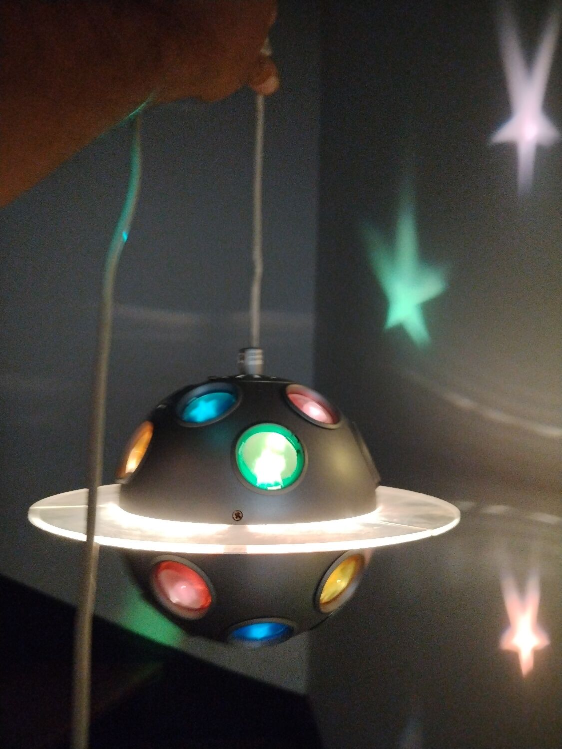 IKEA Blimp Projector colorful ball lamp design 2008 Made in Sweden