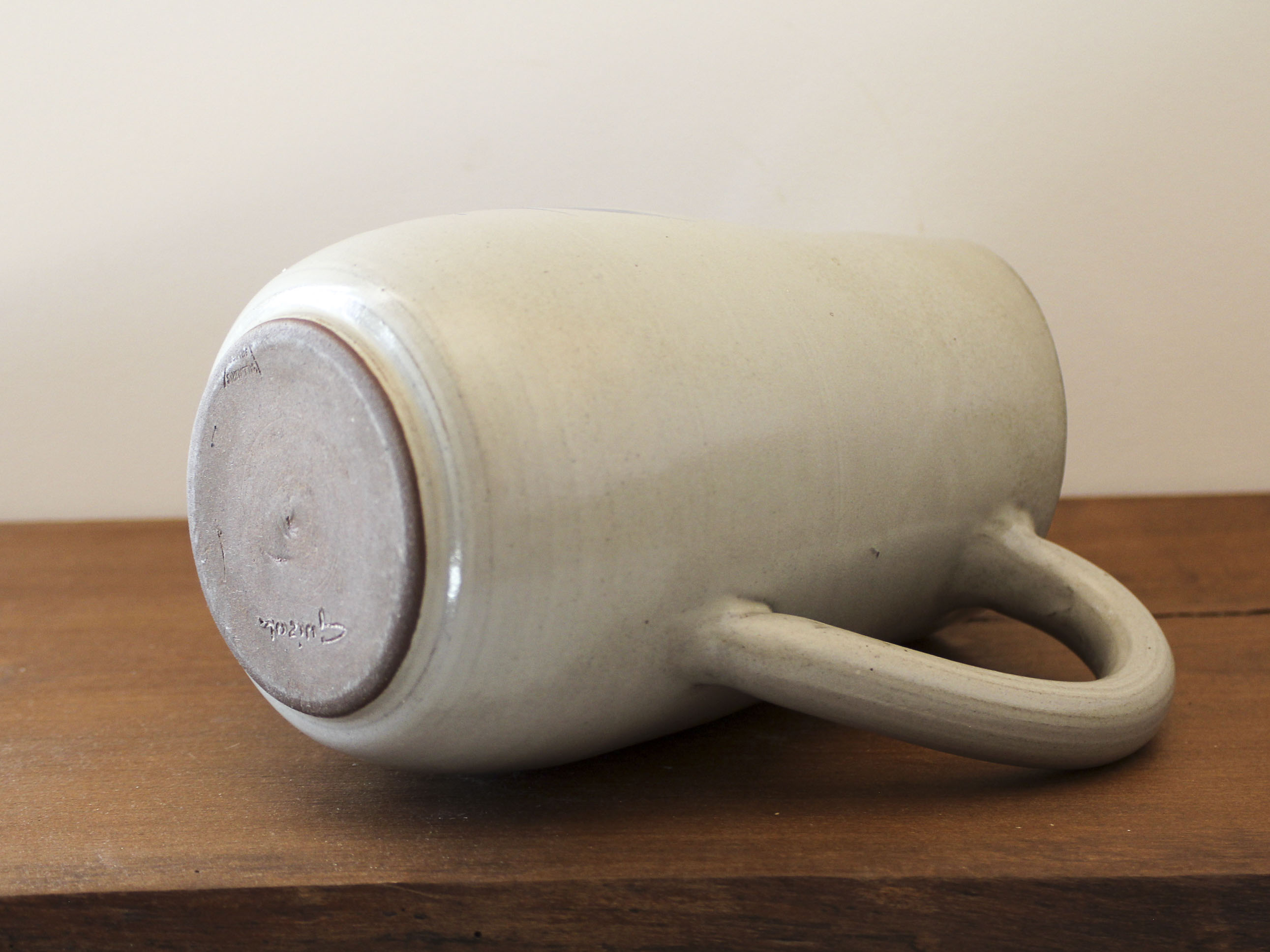 Sandstone pitcher Edmond Guizol Vallauris