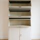 Vintage industrial metal storage furniture