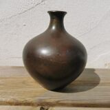 Ancient Danish ball vase signed Just andersen