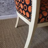 Contemporary shepherdess/marquise style armchair