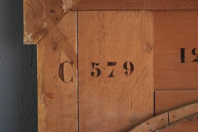 Style Louis XVI lacquer and gold XIX 86x168cm Pier