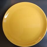 Set of 5 yellow dessert plates