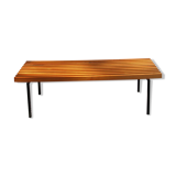 Banc en bois de cerisier, restauré