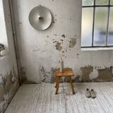 Handcrafted oak stool