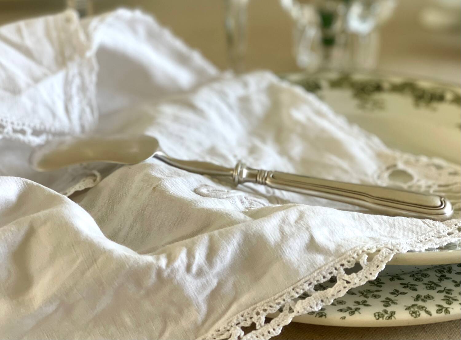 Cristofle petit fours server.