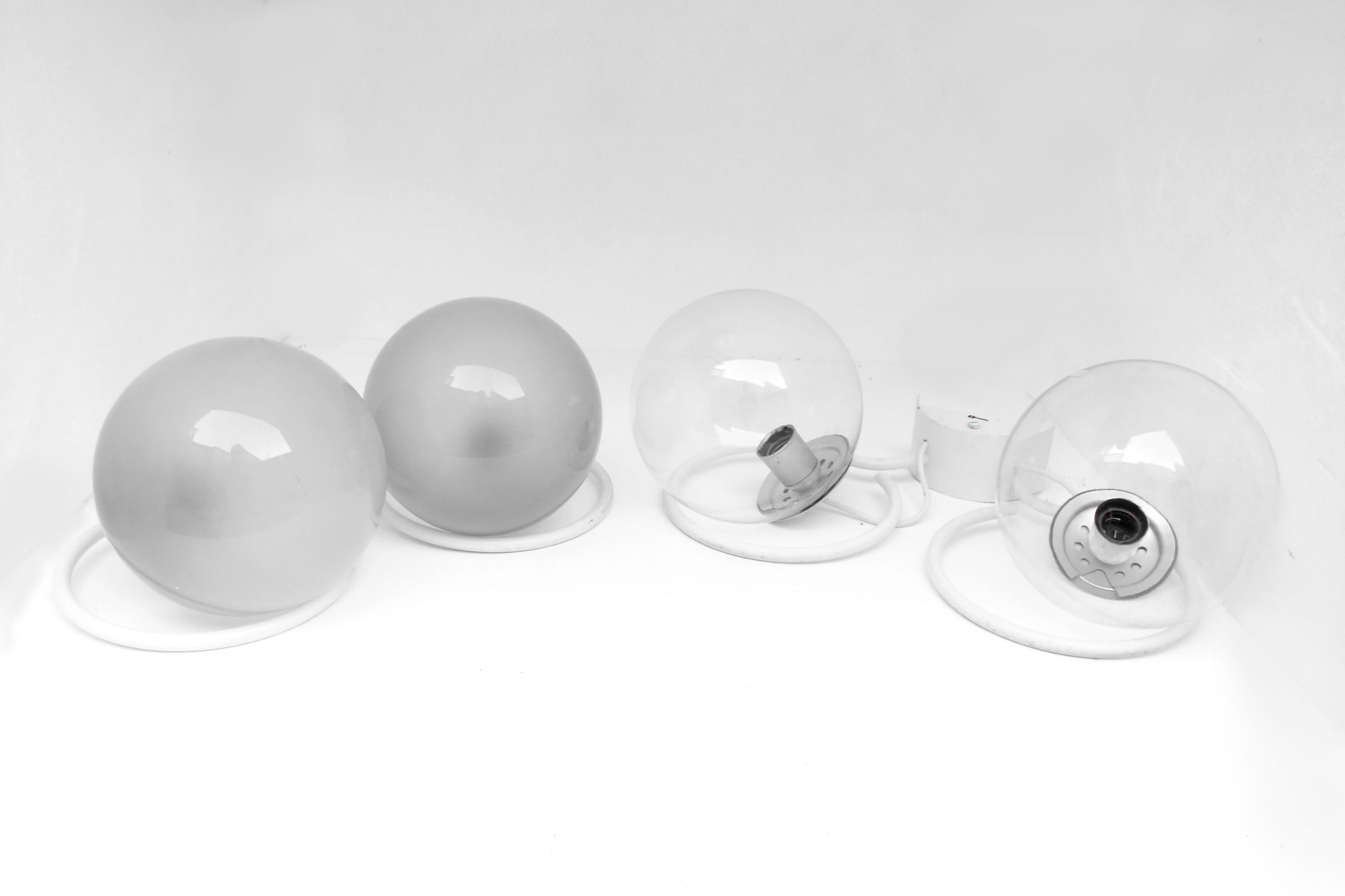 Set two wall lamps 327/2 Gino Sarfatti design Arteluce Italy, 1959