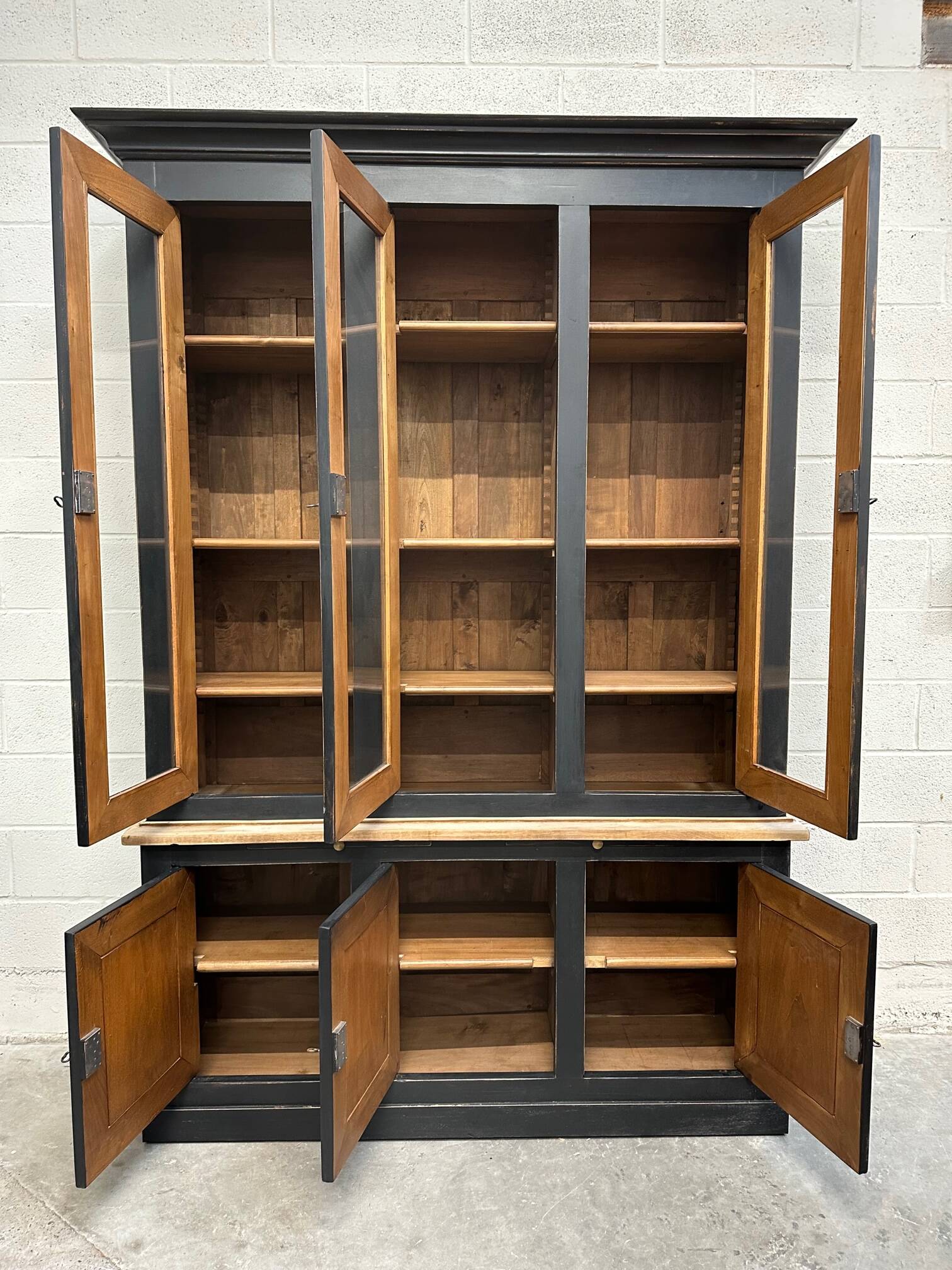 Large patinated store furniture