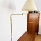 Set of 2 1970s Brass Lesan Wall Lamps by Florian Schulz