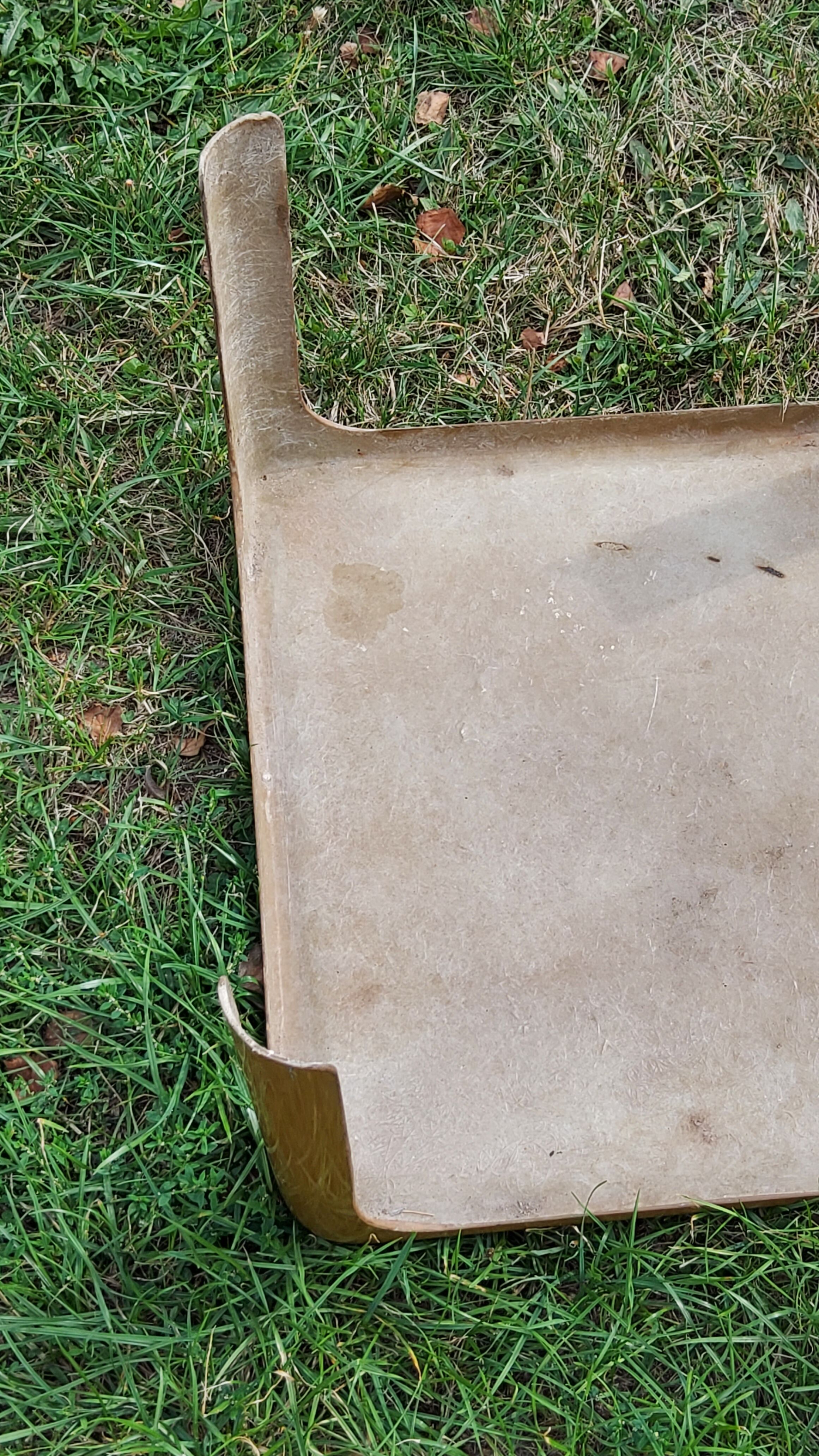 70s fiberglass coffee table