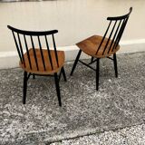 2 Fanett Scandinavian Chairs by Ilmari Tapiovaara