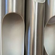 Chrome cylindrical appliques Fuga by Maija Liisa Komulainen for Raak 60s