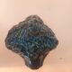 Lion statue, vintage, design Aldo Londi for Bitossi, Rimini blue series.