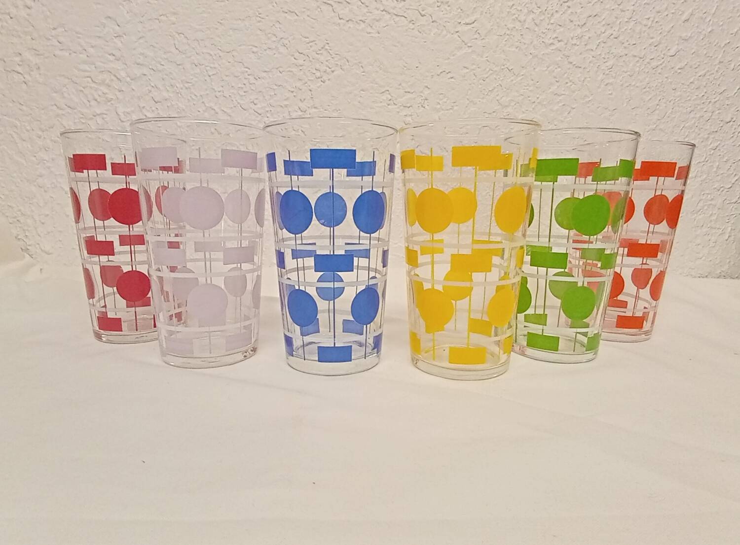 Orangeade glasses
