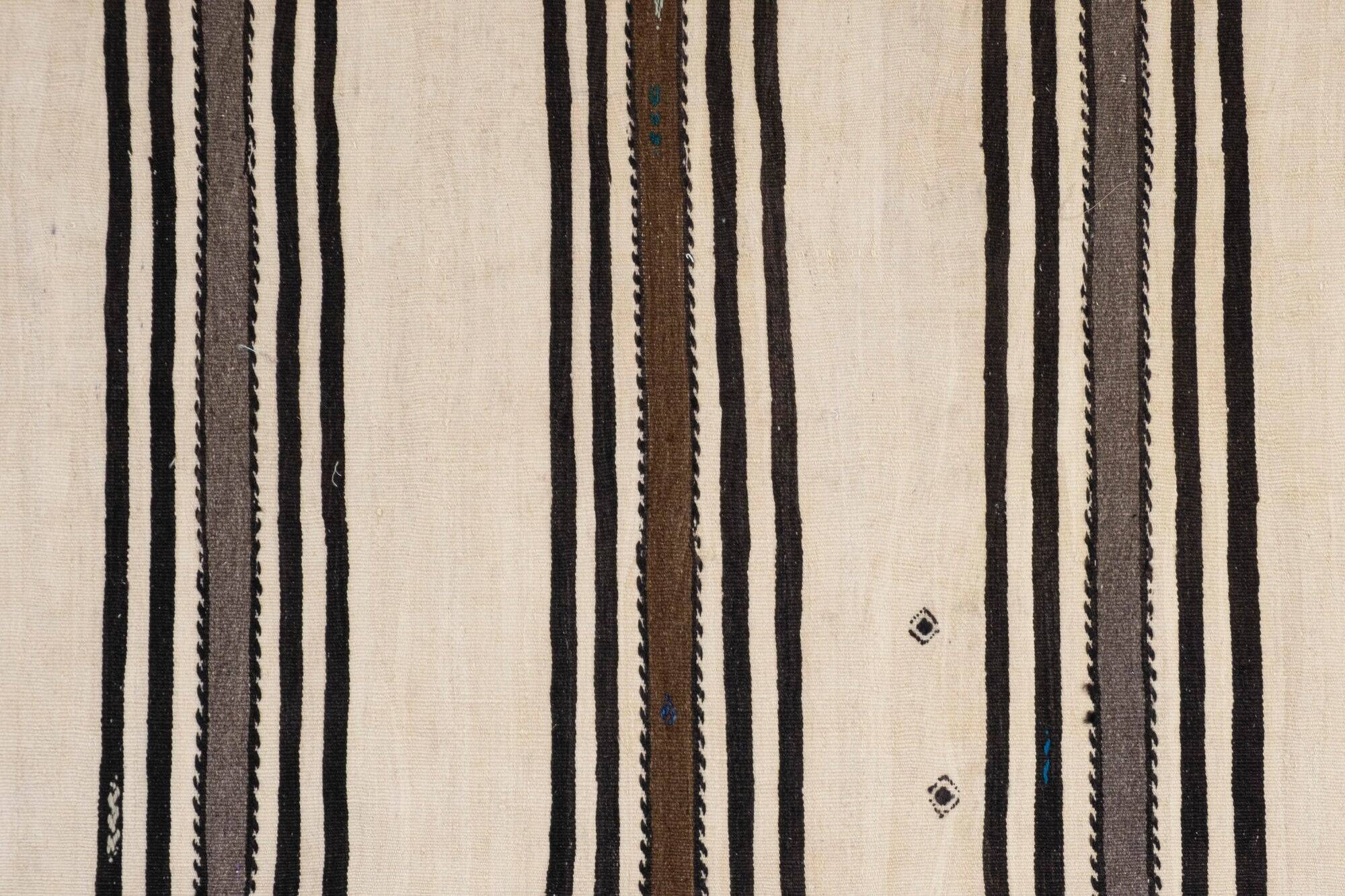 Vintage Turkish hallway rug 118x454 cm
