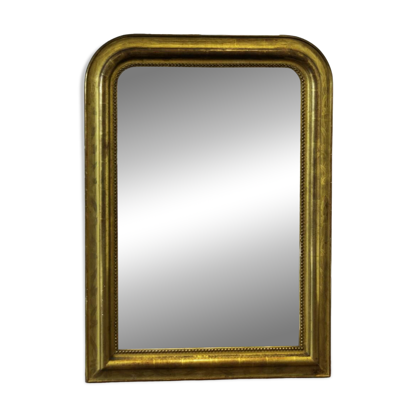 Louis-philippe mirror in golden wood