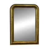 Louis-philippe mirror in golden wood