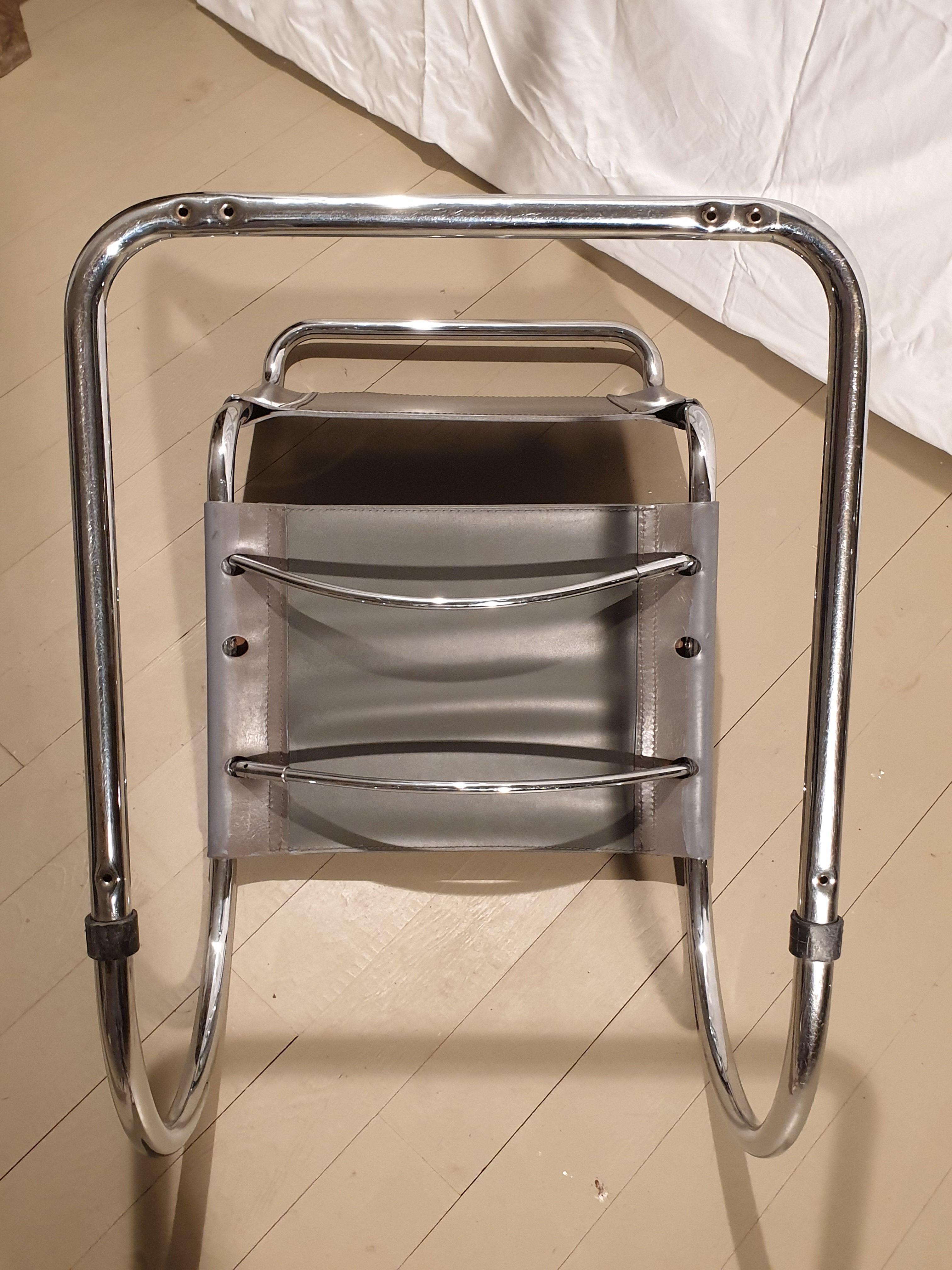 Pair of MR10 Chairs by Ludwig Mies van der Rohe