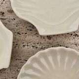 Trio of shell cups