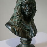 Molière bust in plaster