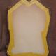 Louis XV-style golden mirror