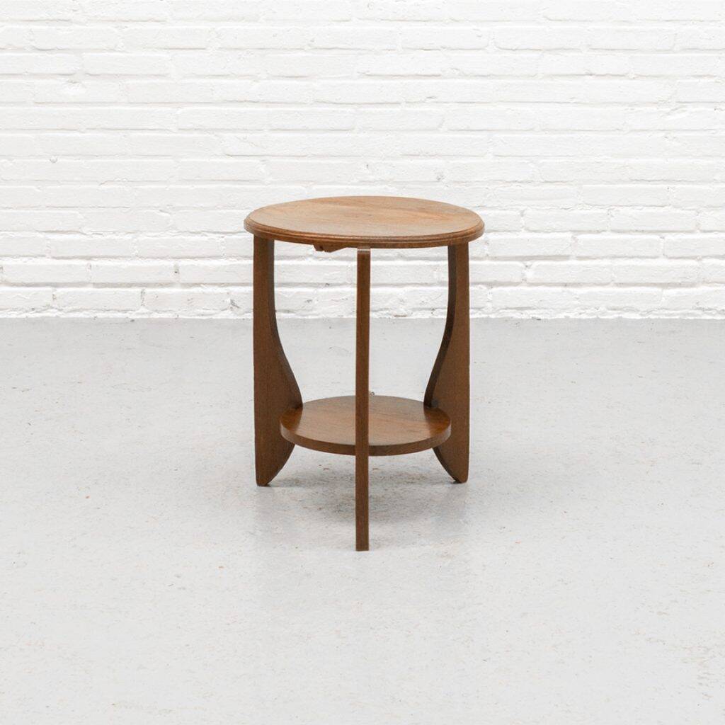 Table d'appoint de l'école néerlandaise d'Amsterdam, années 1920