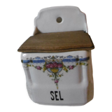 Porcelain salt box
