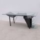 Desk and rolling block “007” by Hélène GALDINI for H. GALDINI, 1980