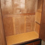 Armoire parisienne noir et bois