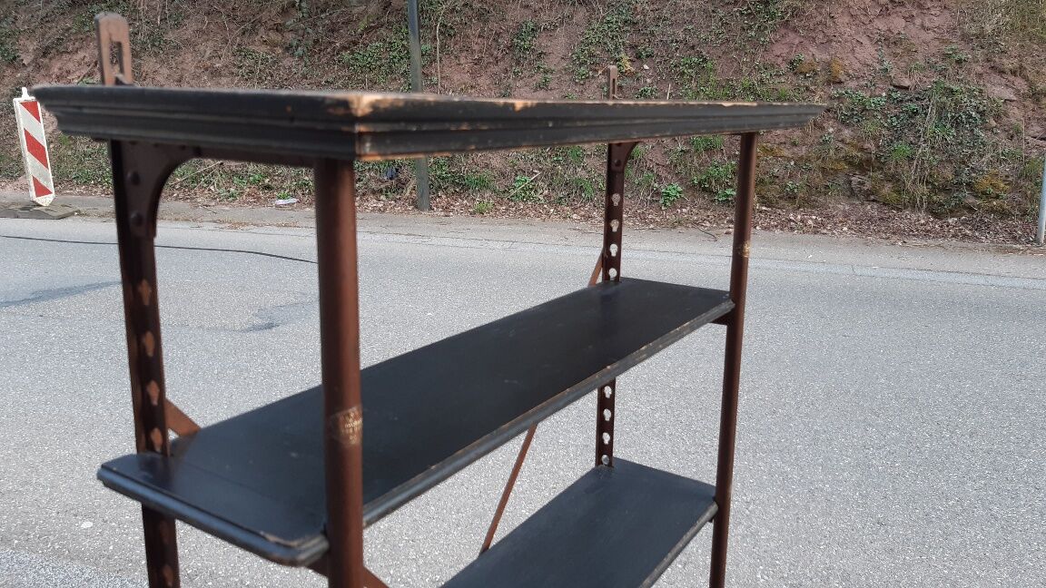 Industrial shelf Théodore Scherf early twentieth century