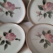 Set of 4 MBFA Pornic Rosita plates