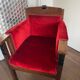 Bureau ou Chaise d'Appoint Art Déco en Chêne de l'École d'Amsterdam, années 1920