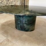 Oval dining table