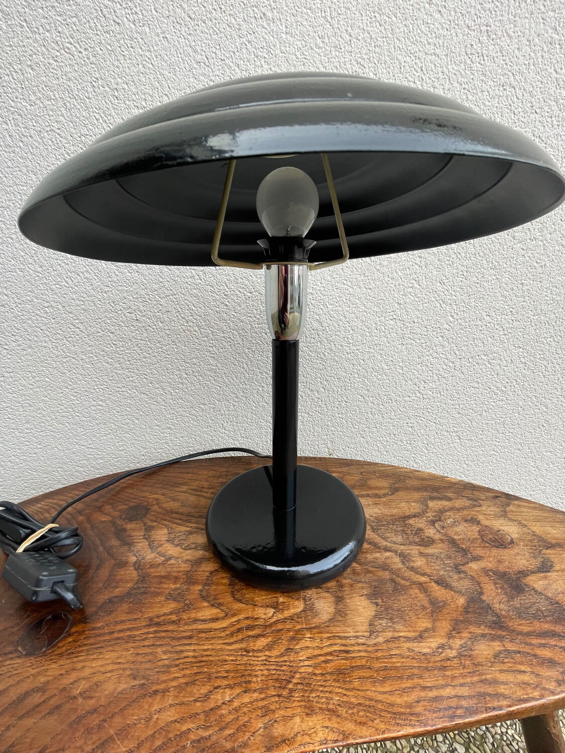 Vintage mushroom lamp